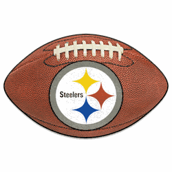 Pittsburgh Steelers Football Rug - 20.5in. x 32.5in.