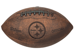 Pittsburgh Steelers Football - Vintage Throwback - 9 Inches