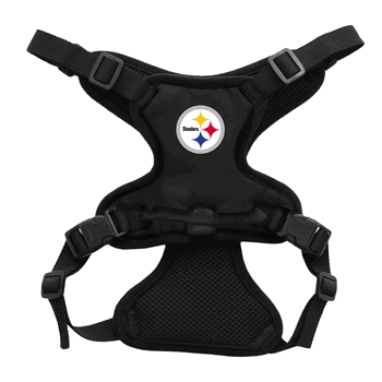Pittsburgh Steelers Front Clip Pet Harness Large