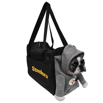 Pittsburgh Steelers Furry Fan Pet Carrier