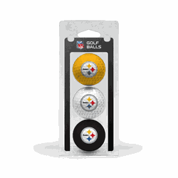 Pittsburgh Steelers Golf Balls - 3 Pack