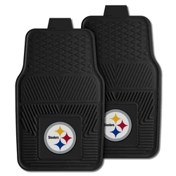 Pittsburgh Steelers Heavy Duty Car Mat Set - 2 Pieces