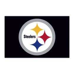 Pittsburgh Steelers HiDef Rookie Mat - 18in. X 30in.