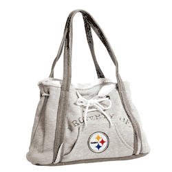 Pittsburgh Steelers Hoodie Purse Grey