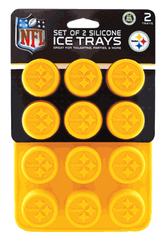 Pittsburgh Steelers Ice Trays 2-Pack