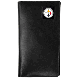 Pittsburgh Steelers Leather Tall Wallet