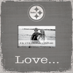 Pittsburgh Steelers Love Picture Frame