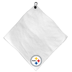 Pittsburgh Steelers Microfiber Small Towel - 15" x 15" (White)
