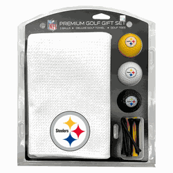 Pittsburgh Steelers Microfiber Towel Gift Set - 16 x 40 (White)