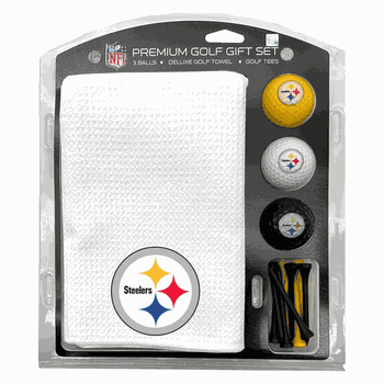 Pittsburgh Steelers Microfiber Towel Gift Set - 16 x 40 (White)