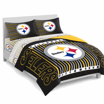 Pittsburgh Steelers Momentum Bed In A Bag Queen