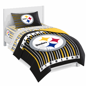 Pittsburgh Steelers Momentum Bed In A Bag Twin