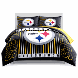 Pittsburgh Steelers Momentum Bedding Comforter Set F/Q