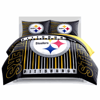 Pittsburgh Steelers Momentum Bedding Comforter Set F/Q