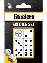 Pittsburgh Steelers NFL Dice Set