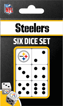 Pittsburgh Steelers NFL Dice Set