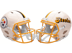 Pittsburgh Steelers NFL Full Size Authentic Speed Football Helmet RETRO