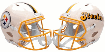 Pittsburgh Steelers NFL Full Size Authentic Speed Football Helmet RETRO