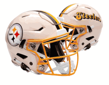 Pittsburgh Steelers NFL Full Size SPEEDFLEX Authentic Speed Football Helmet RETRO