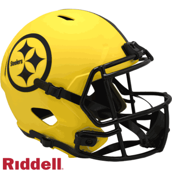Pittsburgh Steelers NFL Helmet Riddell Replica Full Size Speed Style Rave Alternate RAVE