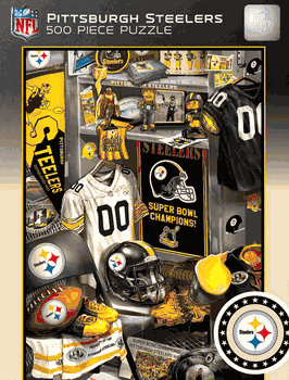 Pittsburgh Steelers NFL Locker Room 500pc Puzzle