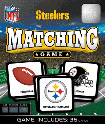 Pittsburgh Steelers NFL Matching Game