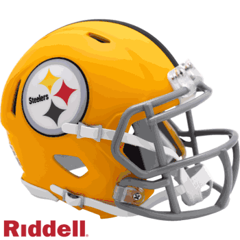 Pittsburgh Steelers  NFL Mini Speed Football Helmet NEW FOR 2025