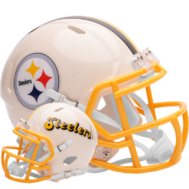 Pittsburgh Steelers NFL Mini Speed Football Helmet RETRO