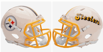 Pittsburgh Steelers NFL Mini Speed Football Helmet RETRO