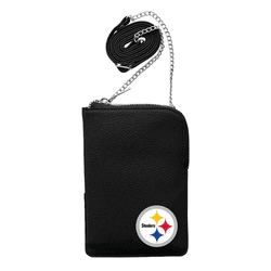 Pittsburgh Steelers Pebble Smart Purse Black