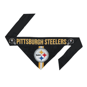 Pittsburgh Steelers Pet Bandana Small
