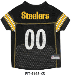 Pittsburgh Steelers Pet Mesh Jersey X-Small