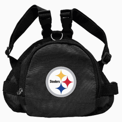 Pittsburgh Steelers Pet Mini Backpack BLCK S