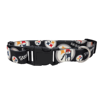 Pittsburgh Steelers Pet Team Collar Small