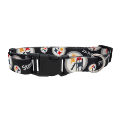 Pittsburgh Steelers Pet Team Collar Small
