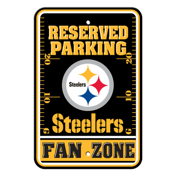 Pittsburgh Steelers Plastic Parking Sign - Fan Zone
