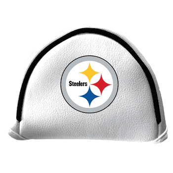 Pittsburgh Steelers Putter Cover - Mallet (White)