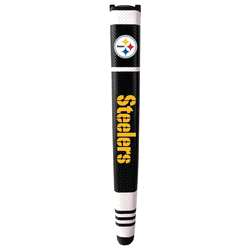 Pittsburgh Steelers Putter Grip (Colored with white stripes)