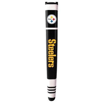 Pittsburgh Steelers Putter Grip (Colored with white stripes)