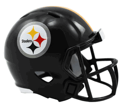 Pittsburgh Steelers Riddell NFL Speed Pocket Pro Helmet