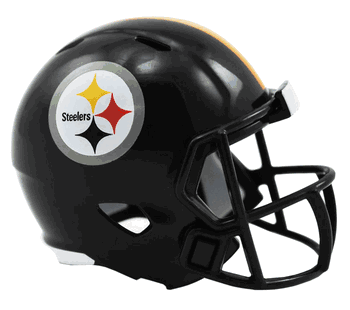 Pittsburgh Steelers Riddell NFL Speed Pocket Pro Helmet
