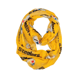 Pittsburgh Steelers Sheer Infinity Scarf Alternate