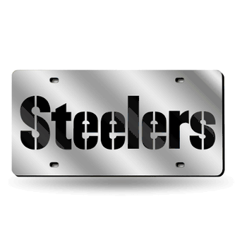 Pittsburgh Steelers Silver Stencil 12
