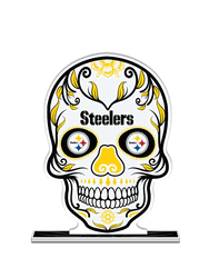 Pittsburgh Steelers Standee, Skull