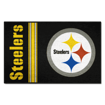 Pittsburgh Steelers Starter Mat Accent Rug Uniform Style - 19in. x 30in.