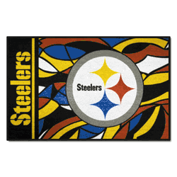 Pittsburgh Steelers Starter Mat XFIT Design - 19in x 30in Accent Rug