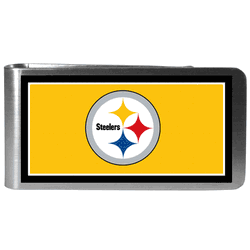 Pittsburgh Steelers Steel Logo Money Clips