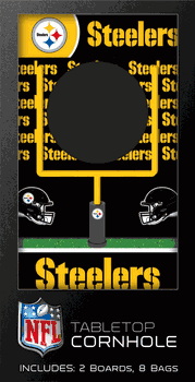Pittsburgh Steelers Tabletop Cornhole