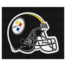 Pittsburgh Steelers Tailgater Rug - 5ft. x 6ft., Helmet Logo