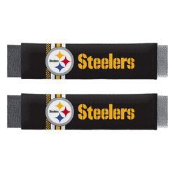 Pittsburgh Steelers Team Color Rally Seatbelt Pad - 2 Pieces